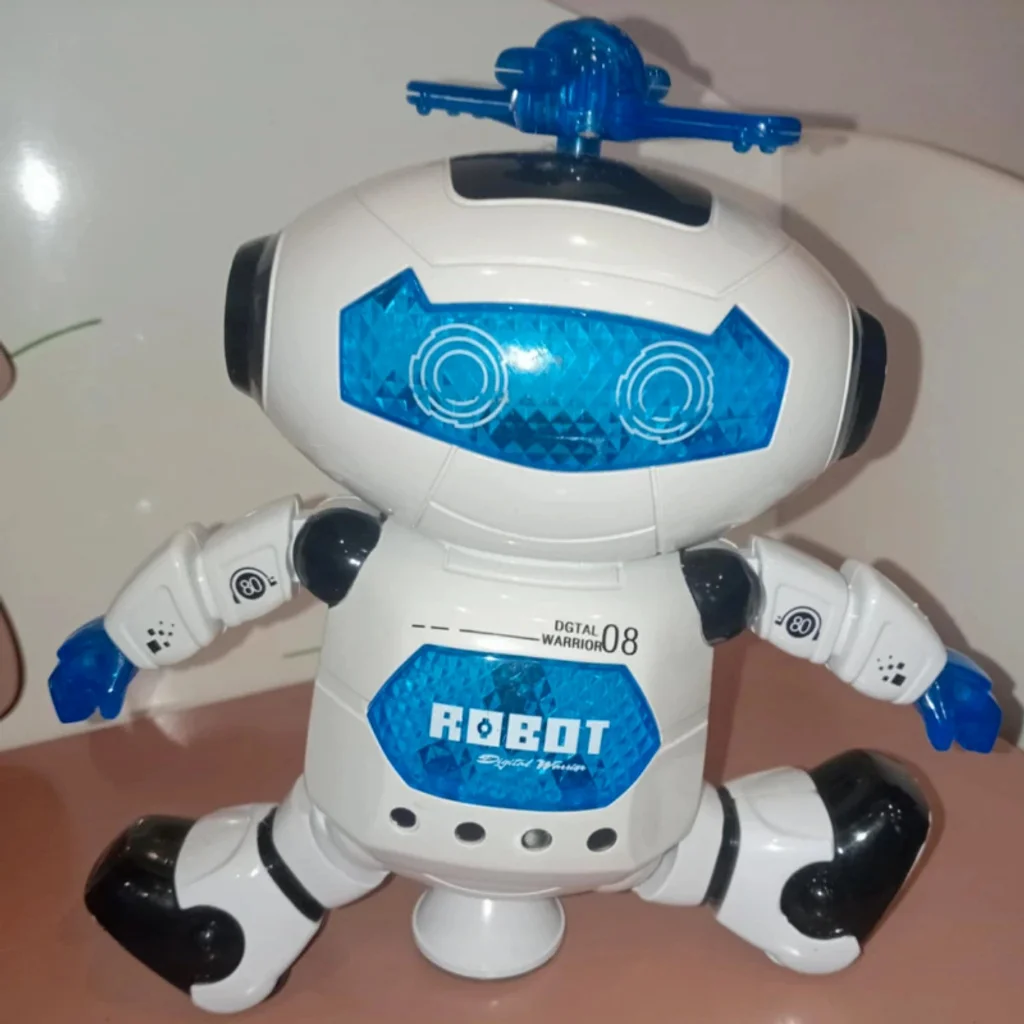 Robot lumineux dansant et chantant 